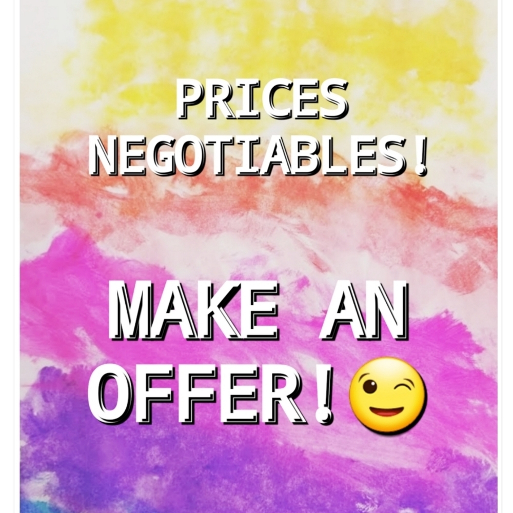 No price is firme, Make an offer 😉
